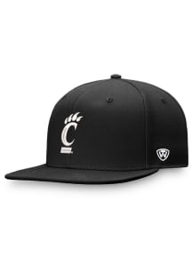 Top of the World Cincinnati Bearcats Mens Black Iconic Flatbill One-Fit Flex Hat