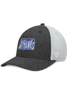 Top of the World Kansas Jayhawks U Root Heathered State Trucker Adjustable Hat - Blue