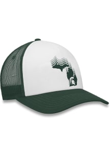 Top of the World Michigan State Spartans U Root State Trucker Adjustable Hat - White