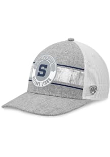 Top of the World Grey Penn State Nittany Lions Sunrise Patch Heather Trucker Adjustable Hat
