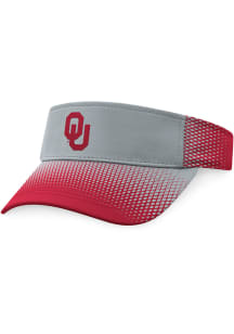 Oklahoma Sooners Mens Crimson Iconic Gradient Adjustable Visor