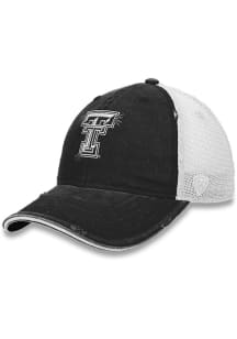 Top of the World Texas Tech Red Raiders Grey Sparkle Logo Trucker Womens Adjustable Hat