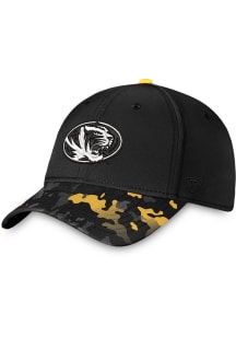Top of the World Missouri Tigers Mens Black OHT Tonal Camo One-Fit Flex Hat