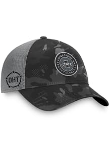 Top of the World Iowa State Cyclones OHT Patch Tonal Camo Trucker Adjustable Hat - Black