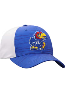 Top of the World Kansas Jayhawks Mens Blue NOVH8 One-Fit Flex Hat