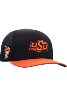 Top of the World Oklahoma State Cowboys Mens Black 2T Reflex One-Fit Flex Hat