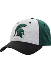 Top of the World Michigan State Spartans Mens Green Bring It One-Fit Flex Hat