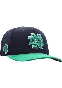 Notre Dame Fighting Irish Mens Black Reflex One-Fit Flex Hat