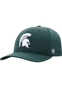 Michigan State Spartans Mens Green Reflex 2.0 One-Fit Flex Hat