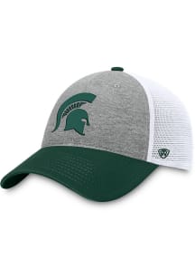 Top of the World Michigan State Spartans Mens Grey Stamp One-Fit Flex Hat