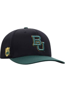 Baylor Bears Mens Black Reflex One-Fit Flex Hat