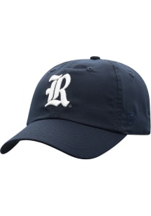 Top of the World Rice Owls Staple Adjustable Hat - Navy Blue