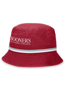 Oklahoma Sooners Cardinal Ace Mens Bucket Hat