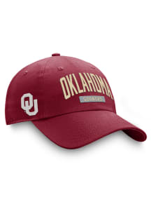 Oklahoma Sooners Tame Unstructured Adjustable Hat - Cardinal