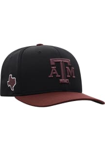 Top of the World Texas A&amp;M Aggies Mens Black Reflex 2T Flex Hat