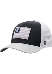 Top of the World Rice Owls Mens Navy Blue Pedigree Flex Hat