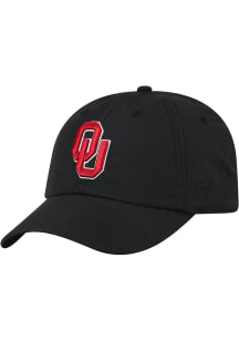 Top of the World Oklahoma Sooners Staple Adjustable Hat - Black