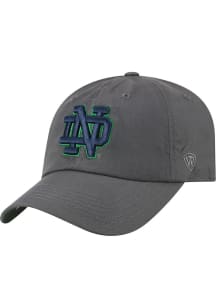Top of the World Notre Dame Fighting Irish Staple Adjustable Hat - Charcoal