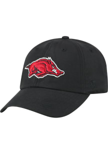 Arkansas Razorbacks Staple Adjustable Hat - Black
