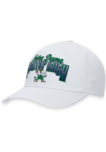 Notre Dame Fighting Irish Game Structured Adjustable Hat - White
