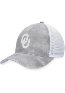 Oklahoma Sooners Slate Meshback Adjustable Hat - Grey