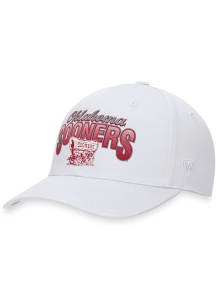 Oklahoma Sooners Game Structured Adjustable Hat - White