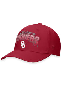 Oklahoma Sooners Game Structured Adjustable Hat - Cardinal