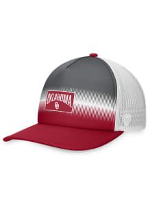Oklahoma Sooners Daybreak 5-Panel Meshback Adjustable Hat - Cardinal