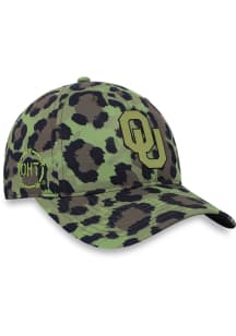 Top of the World Oklahoma Sooners Green Jungle OHT Womens Adjustable Hat