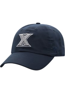 Top of the World Xavier Musketeers Staple Adjustable Hat - Navy Blue