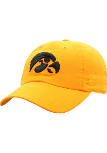 Iowa Hawkeyes Staple Adjustable Hat - Gold