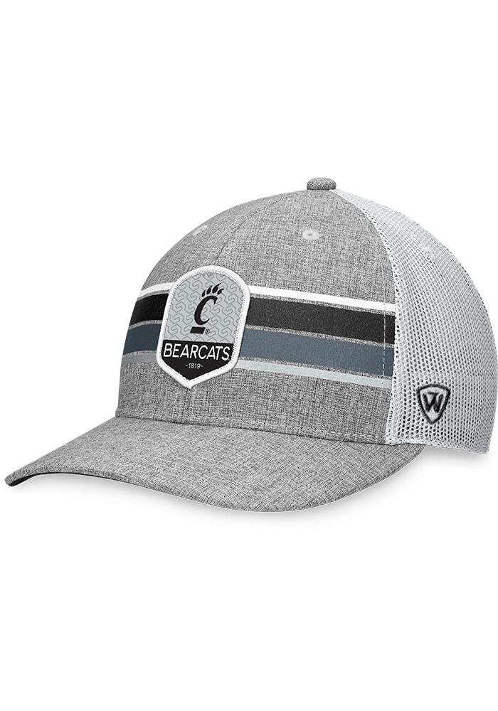 Cincinnati Bearcats Essential Meshback Adjustable Hat - Grey