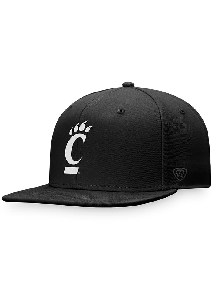 Cincinnati Bearcats Mens Black Dusk Flat Brim Flex Hat