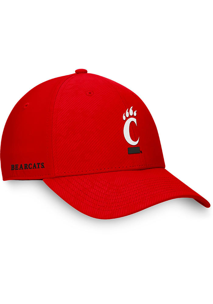 Cincinnati Bearcats Mens Red Deluxe Structured Flex Hat