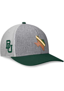 Baylor Bears Foundation Meshback Adjustable Hat - Grey