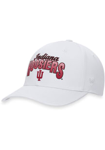Indiana Hoosiers Game Structured Adjustable Hat - White