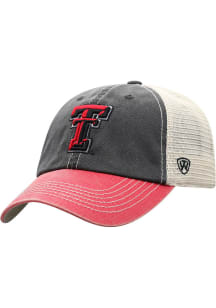 Texas Tech Red Raiders Offroad 2 Meshback Adjustable Hat - Black