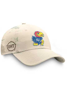 Kansas Jayhawks Dune OHT Adjustable Hat - Tan
