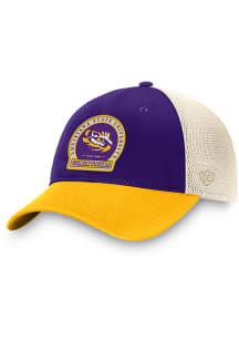 LSU Tigers Refined Adjustable Hat - Purple