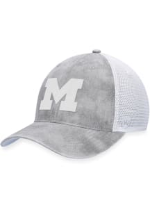 Top of the World Michigan Wolverines Slate Meshback Adjustable Hat - Grey