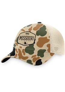 Top of the World Missouri Tigers Trip Meshback Adjustable Hat - Brown