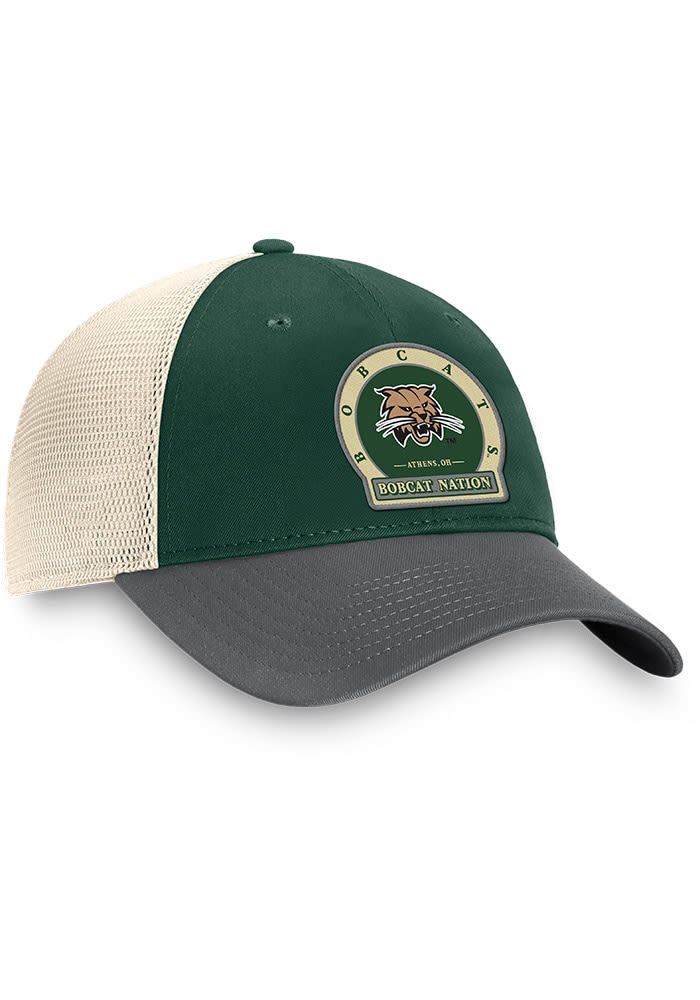 Top of the World Ohio Bobcats Refined Adjustable Hat - Green