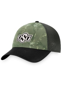 Oklahoma State Cowboys Unit OHT Meshback Adjustable Hat - Green