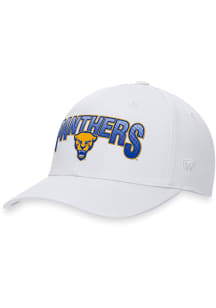 Pitt Panthers Game Structured Adjustable Hat - White