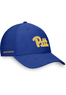 Pitt Panthers Mens Blue Deluxe Structured Flex Hat