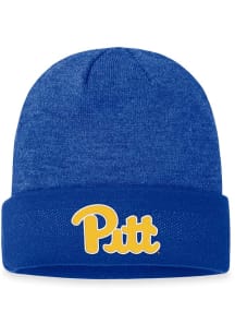 Pitt Panthers Blue Splitter Cuff Mens Knit Hat