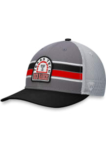 Texas Tech Red Raiders Aurora Meshback Adjustable Hat - Grey