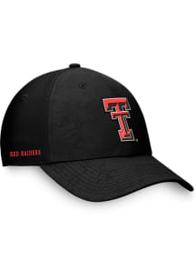 Texas Tech Red Raiders Mens Red Deluxe Structured Flex Hat