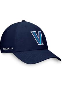 Villanova Wildcats Mens Navy Blue Deluxe Structured Flex Hat