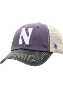 Northwestern Wildcats Offroad 2 Meshback Adjustable Hat - Purple